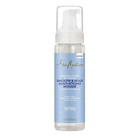 Shea Moisture Multi-Styling Mousse with Manuka Honey Yogurt 7.5 Fl Oz