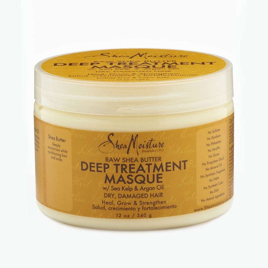 Shea Moisture Deep Treatment Masque Raw Shea Butter 11.5 Oz