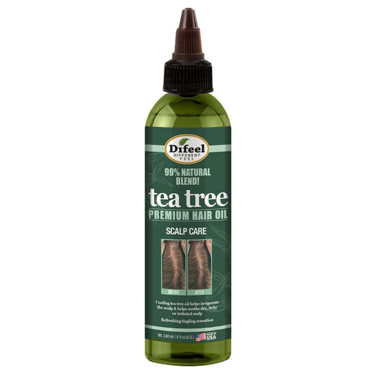 Natural Premium Hair Oil Tea Tree Scalp Care 8 Oz