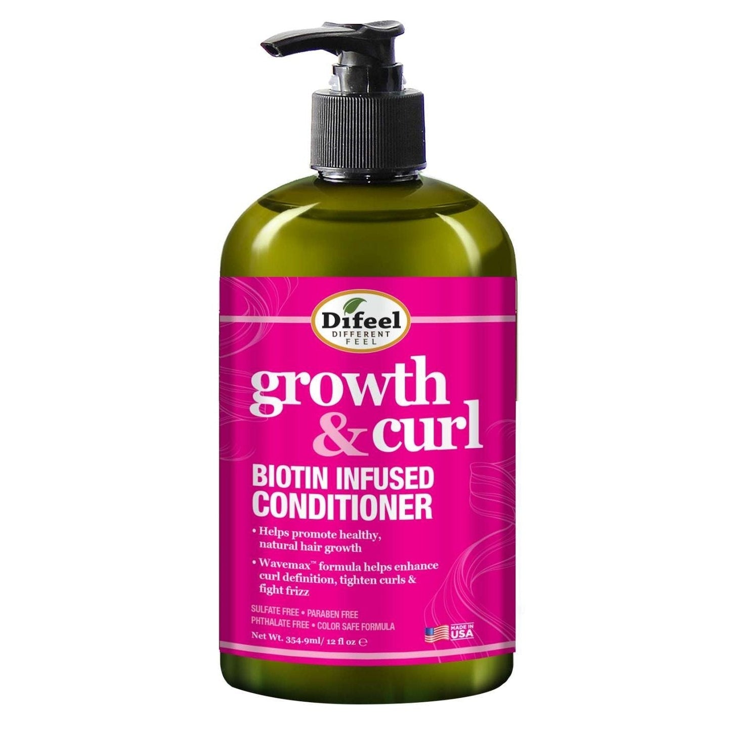 Growth and Curl Biotin Conditioner 12 Oz