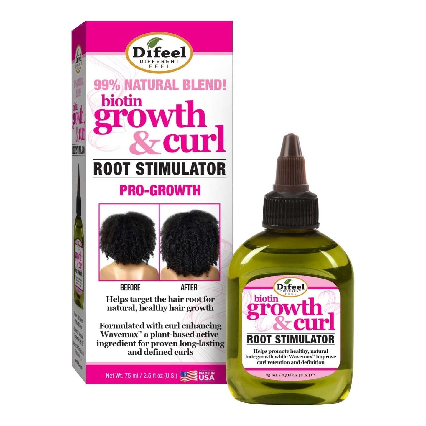 Growth and Curl Biotin Root Stimulator 2.5 Oz