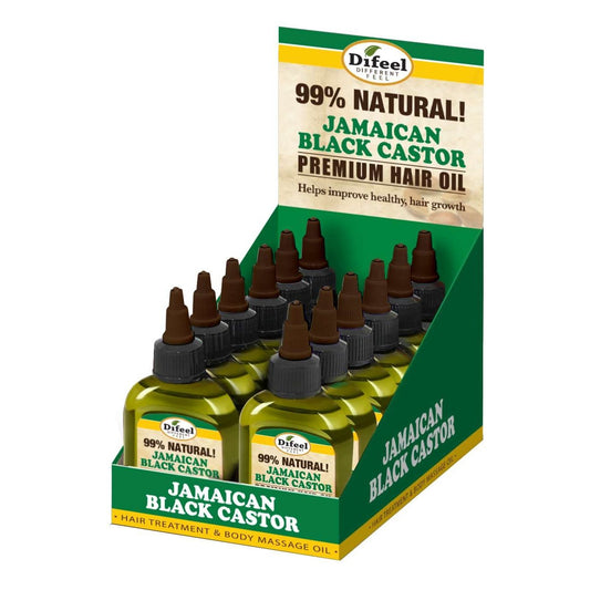 Natural Hair Oil Jamaican Black Castor 2.5 Oz