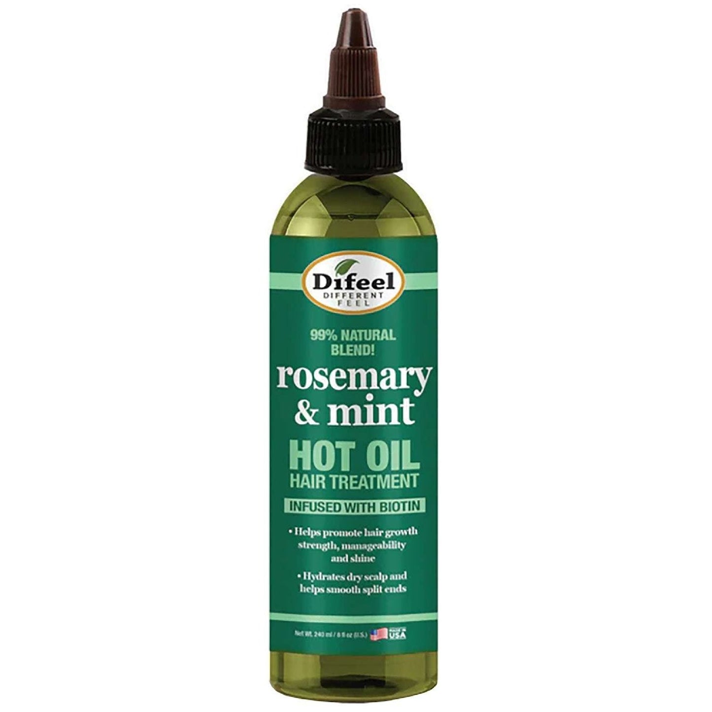 Strengthening Hot Oil Rosemary Mint Sunflower 8 Oz
