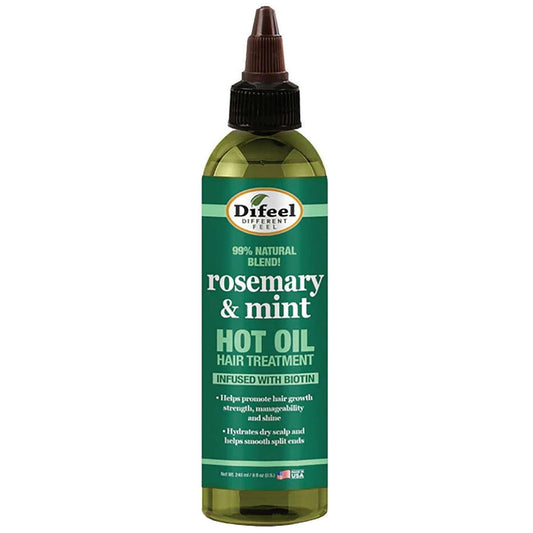 Strengthening Hot Oil Rosemary Mint Sunflower 8 Oz