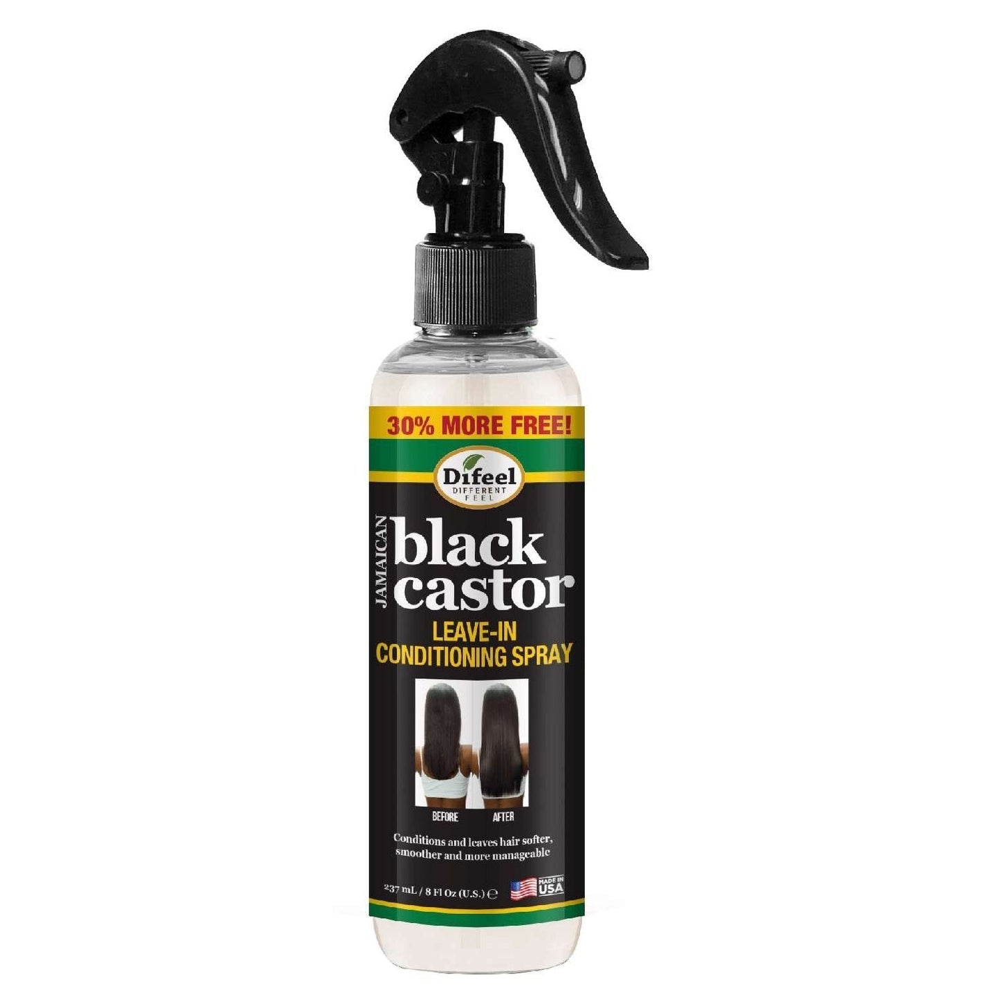 Leave-In Spray Jamaican Black Castor Oil 8 Oz