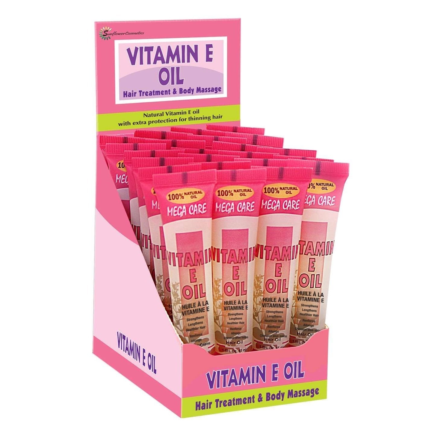 Hair Oil with Vitamin E 1.5 Oz