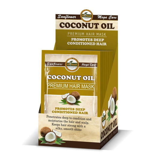 Premium Hair Mask Coconut Oil Packet 1.75 Oz