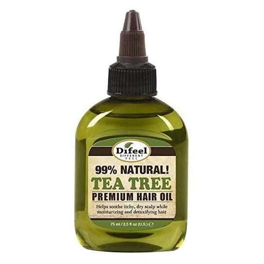 Natural Hair Oil Tea Tree 2.5 Oz