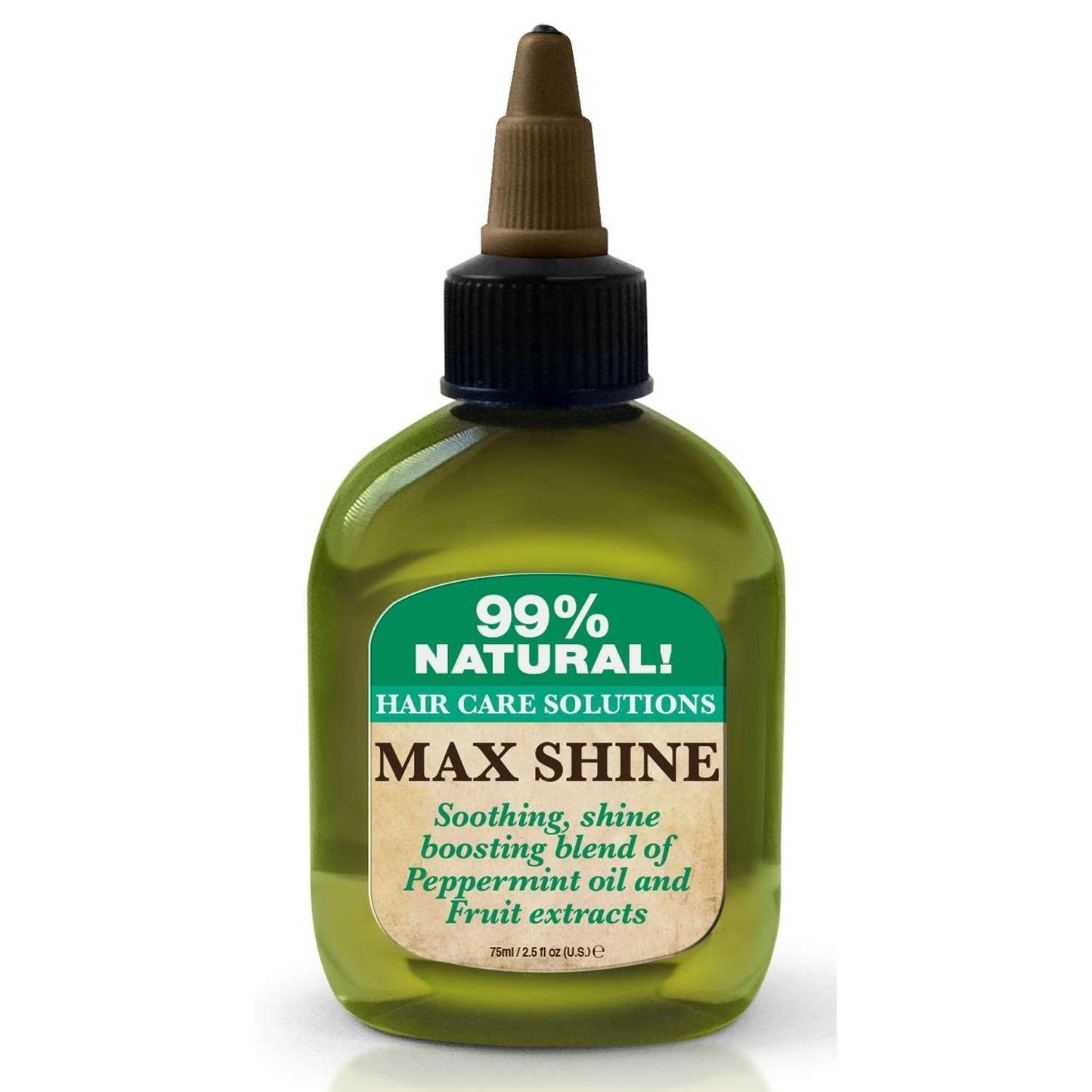 All Natural Hair Oil Max Shine 2.5 Oz