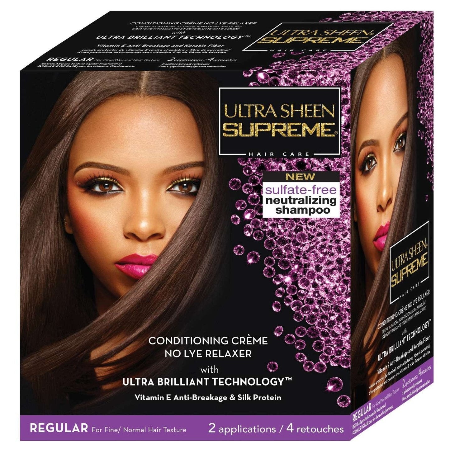 No-Lye Relaxer Kit Regular Ultra Sheen Supreme