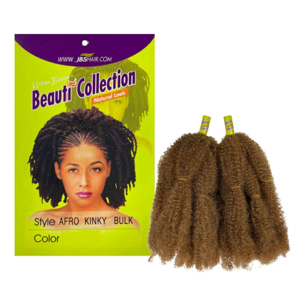 Synthetic Bulk Hair Afro Kinky Texture Color-27
