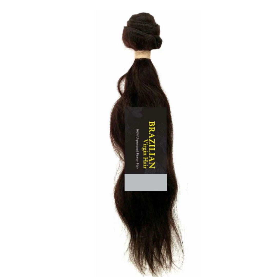 Human Hair Weave Natural Wave 20 Inch Natural Color
