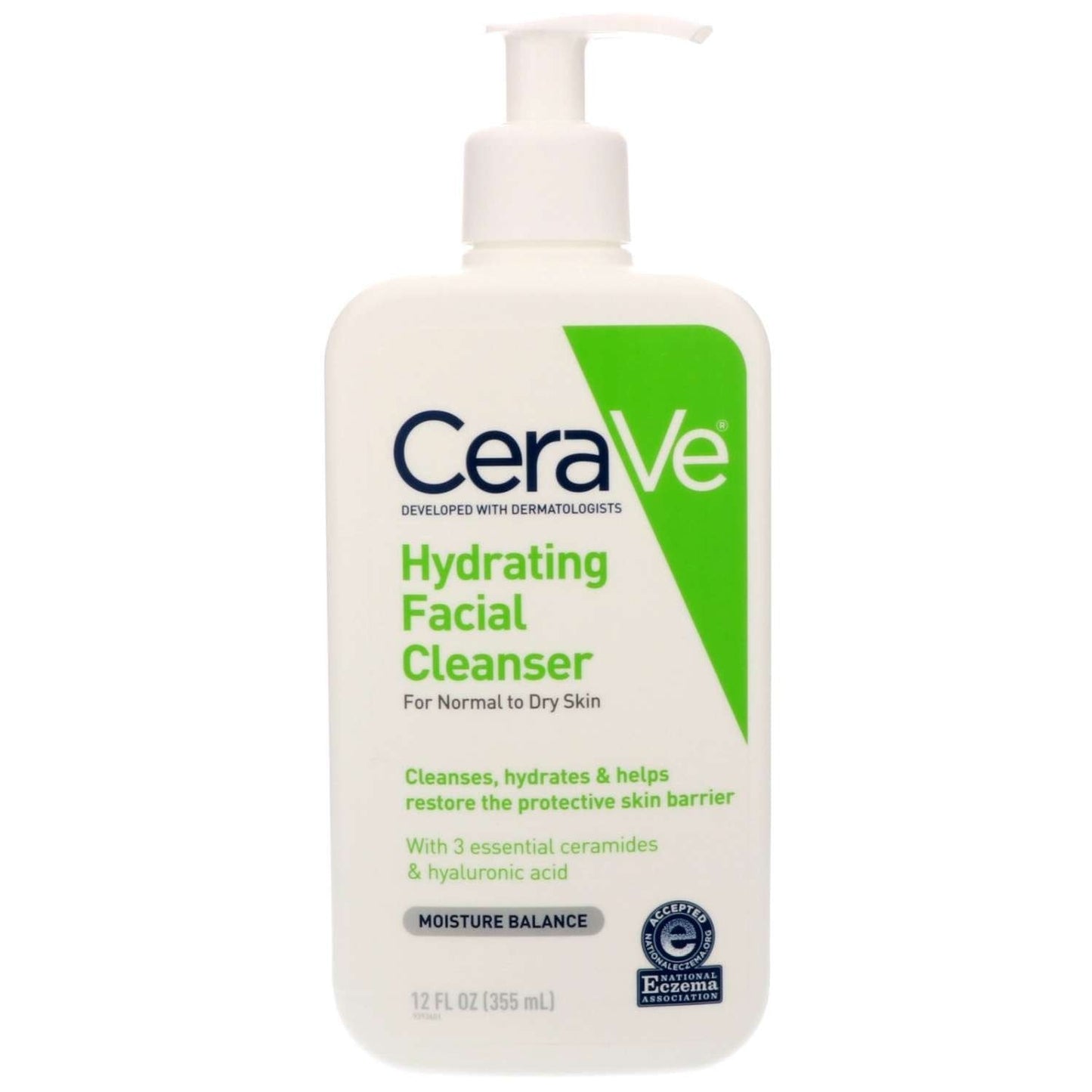 Hydrating Facial Cleanser for Normal to Dry Skin 12 Oz