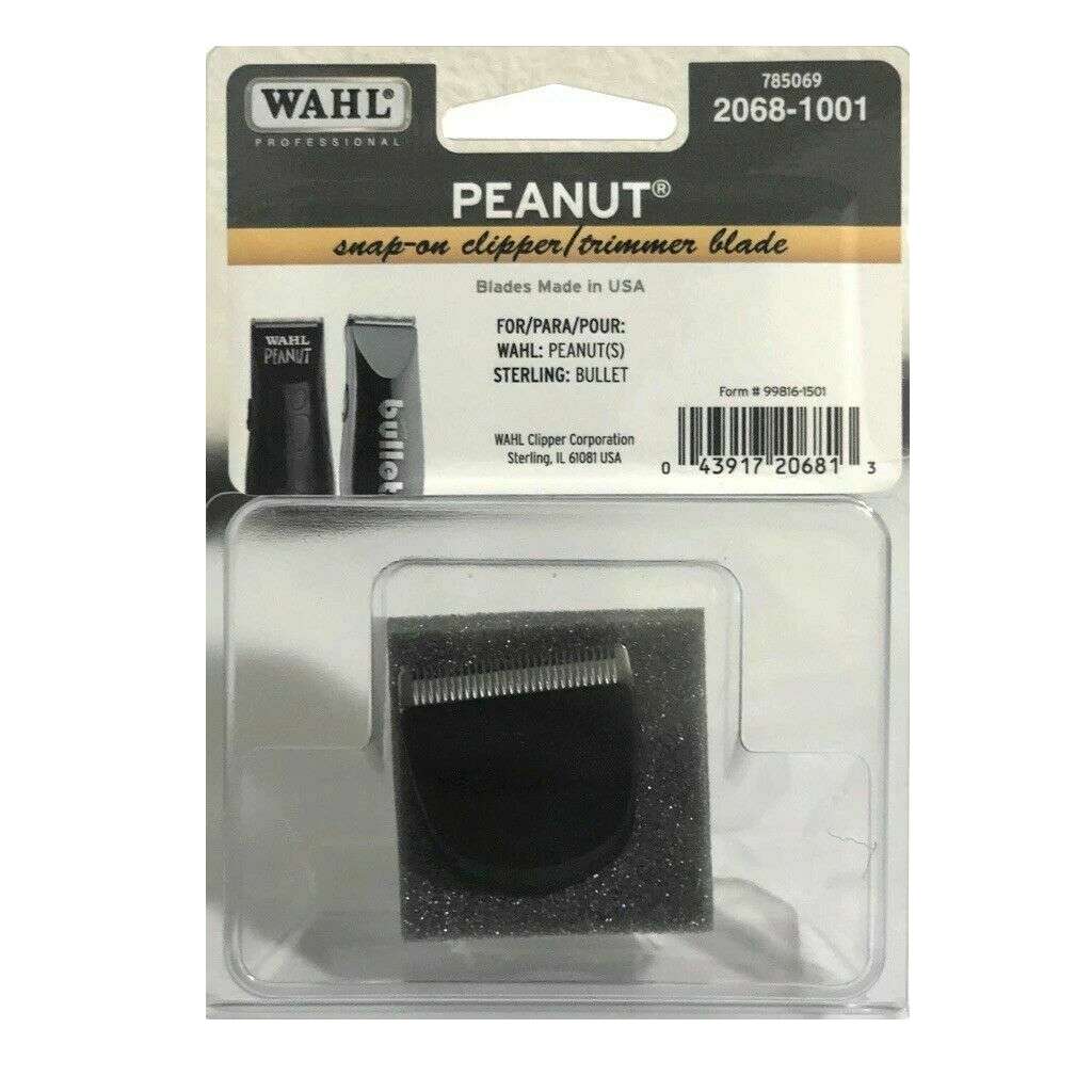 Snap-On Blade for Wahl Peanut Clippers Black