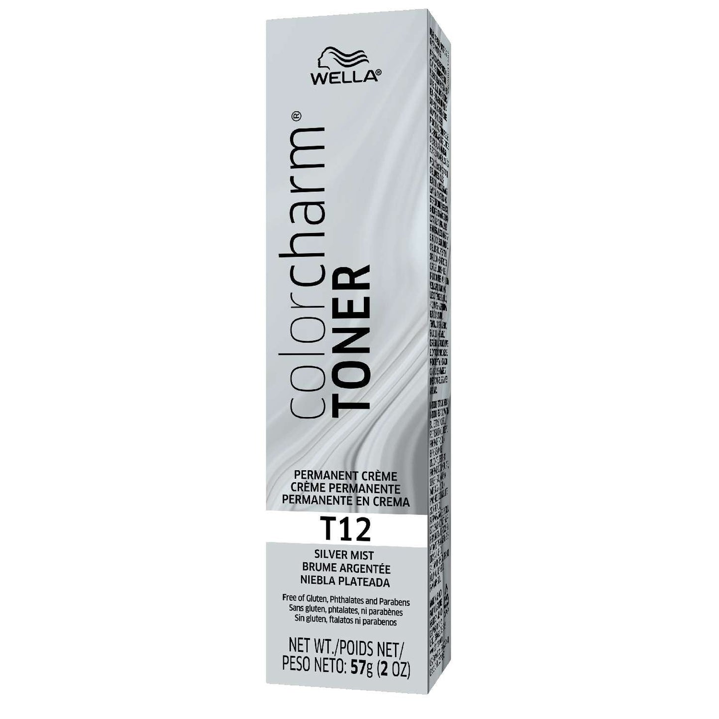 Permanent Creme Toner T12 Silver Mist 2.0 Oz
