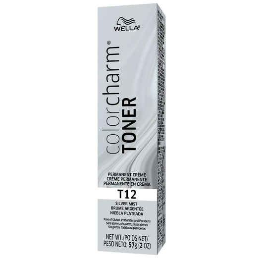 Permanent Creme Toner T12 Silver Mist 2.0 Oz