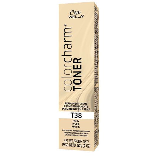 Permanent Crème Toner T38 Ivory 2.0 Oz