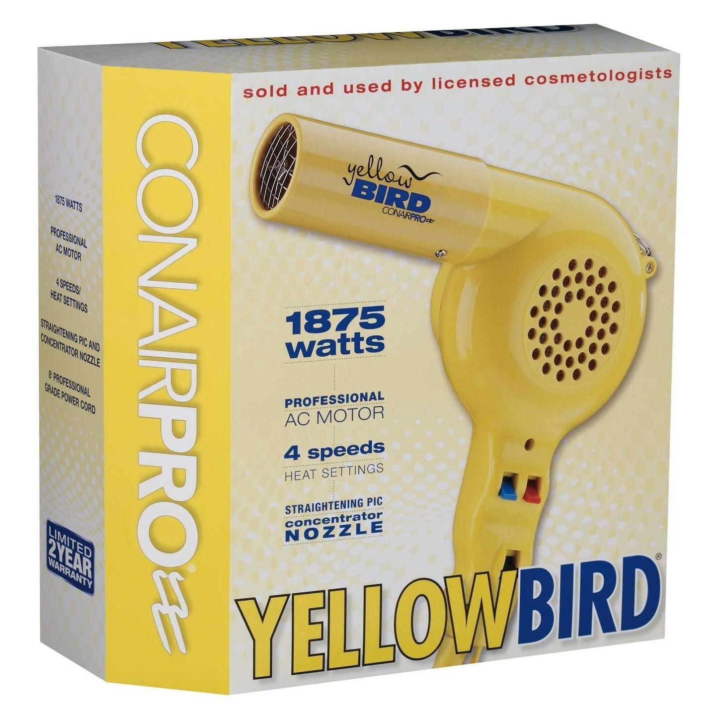 Pistol Grip Hair Dryer 1875W