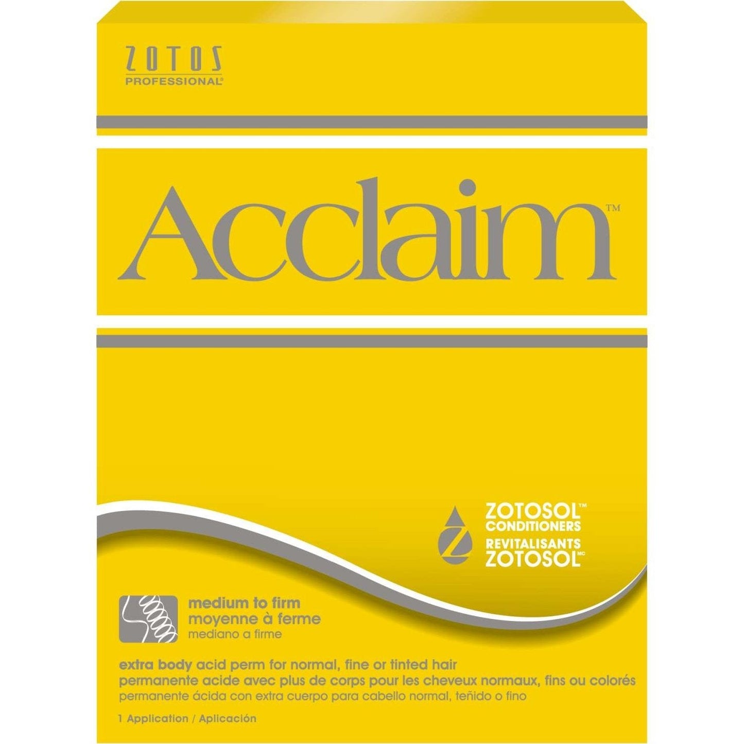 Extra Body Perm Acid Yellow Kit