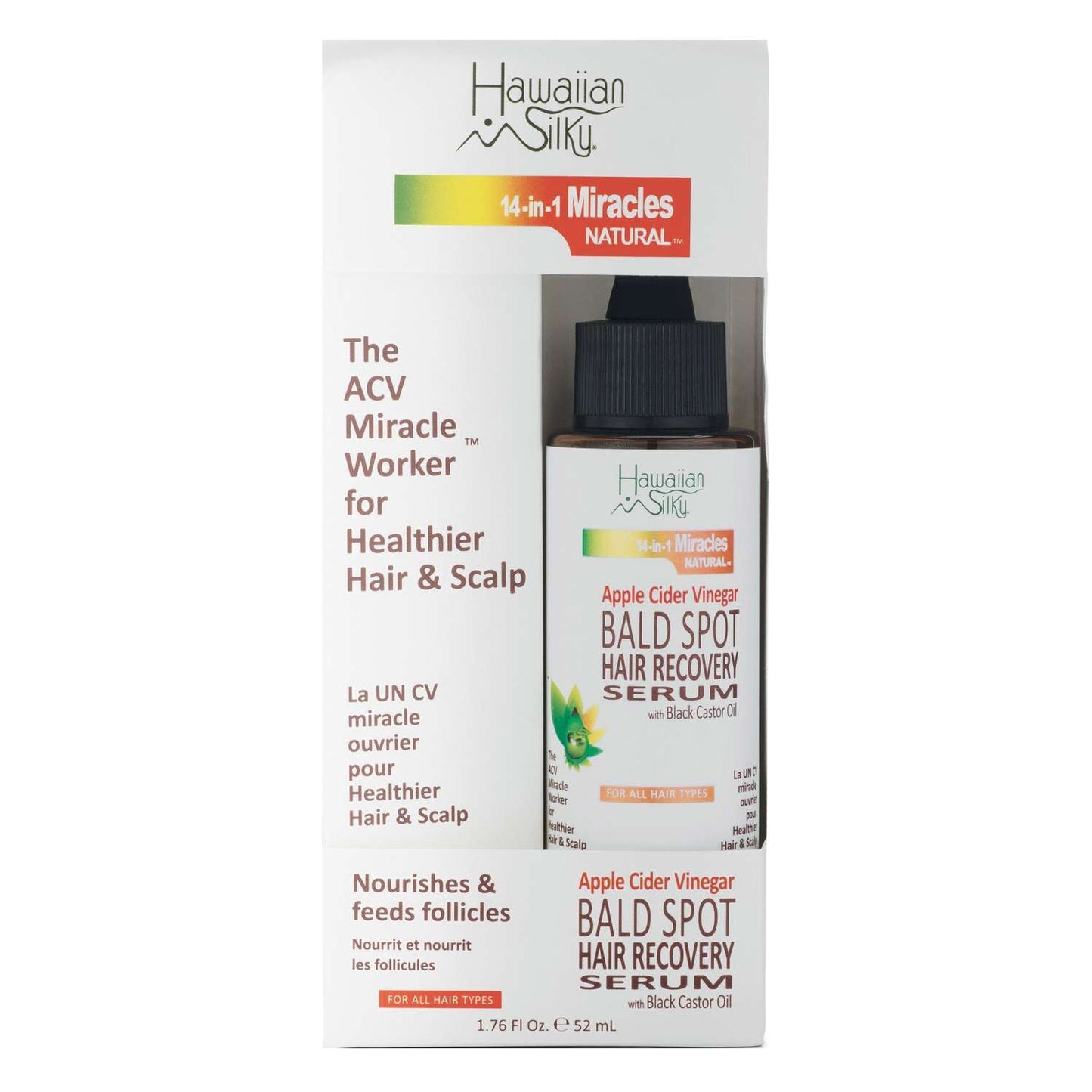 14-in-1 Bald Spot Serum with Apple Cider Vinegar for Hair Growth