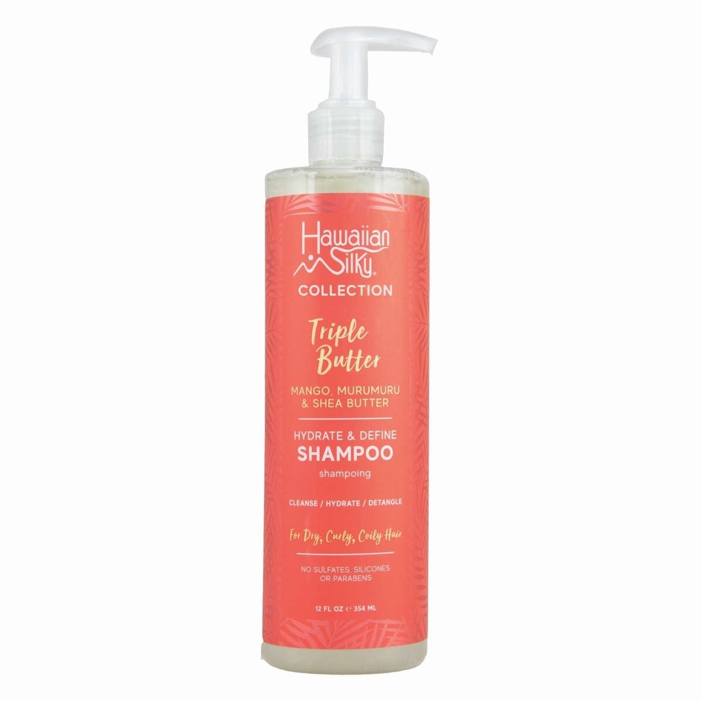 Triple Butter Hydrate Define Shampoo with Mango, Murumuru & Shea Butter