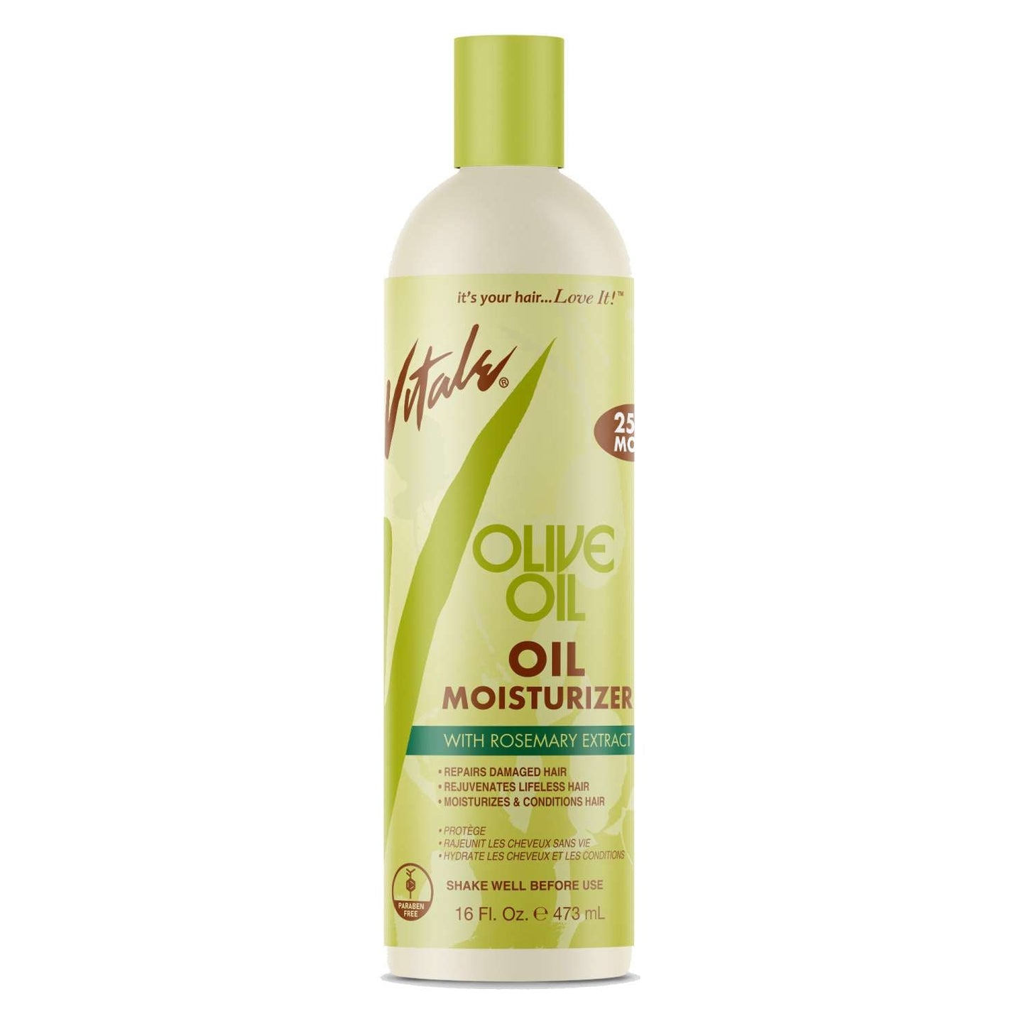 Olive Oil Moisturizer for Dry and Chemically Damaged Hair