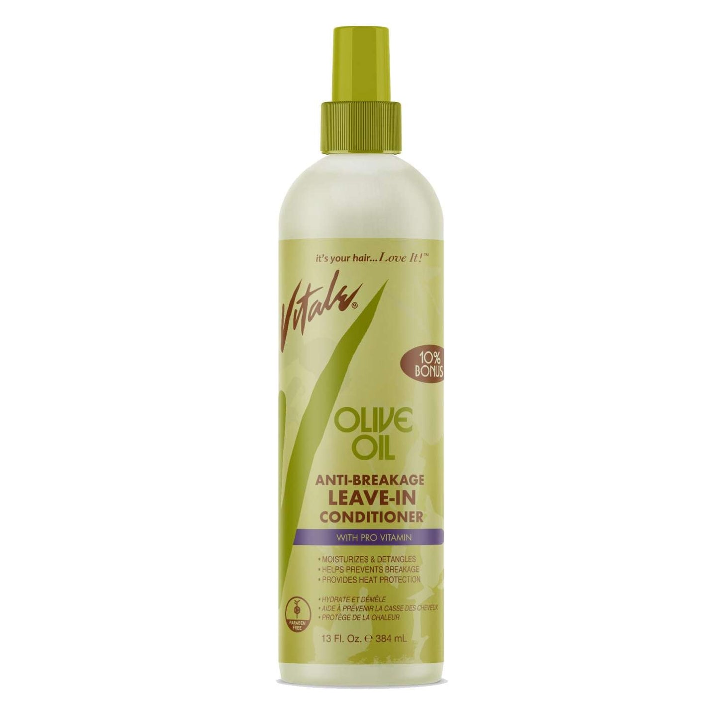 Olive Oil Leave-In Conditioner for Strengthening and Moisturizing Hair