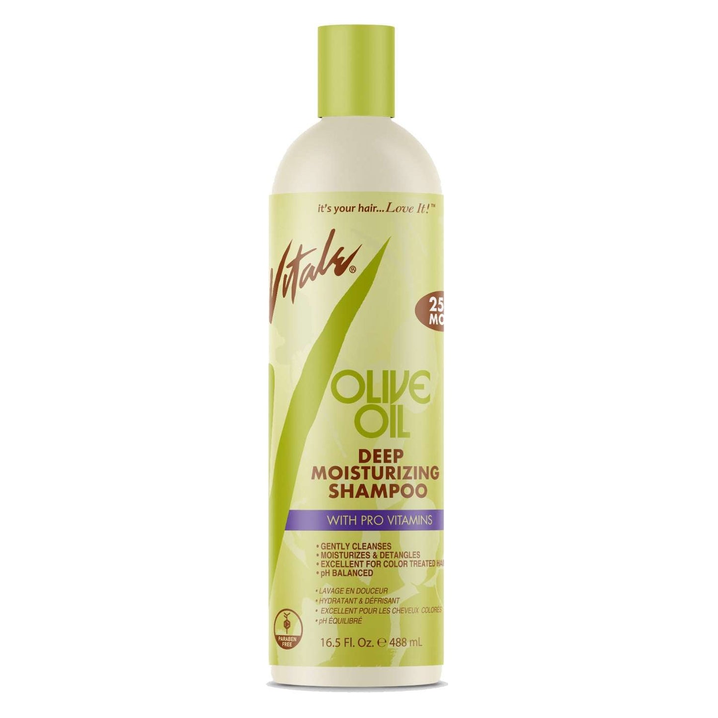 Olive Oil Moisturizing Shampoo for Color-Treated Hair