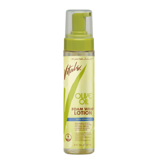 Foam Wrap Hair Lotion with Olive Oil, Vitamin A & E