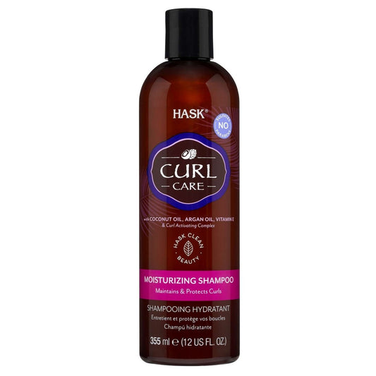 Moisturizing Shampoo for Curly Hair with Vitamin E, Coconut & Argan Oil
