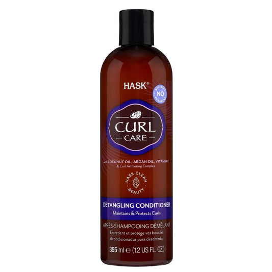 Detangling Conditioner for Curly Hair with Coconut Oil, Vitamin E & Argan Oil
