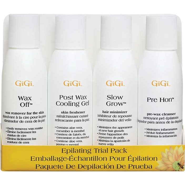 Epilating Lotion with Honey, Aloe Vera & Argan Oil, 4-Piece Prepack
