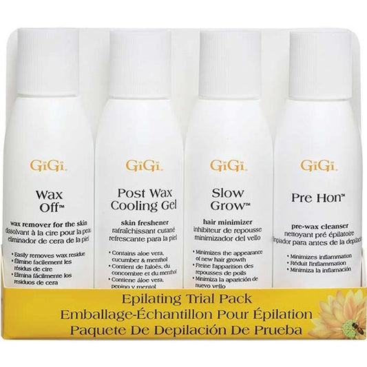 Epilating Lotion with Honey, Aloe Vera & Argan Oil, 4-Piece Prepack