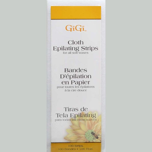 Cloth Epilating Strips Soft Shred-Resistant Small