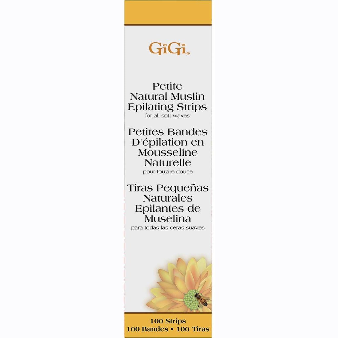 Natural Muslin Epilating Strips Petite Size