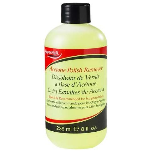 Nail Polish Remover Acetone for Nail Enhancements and Gel Polish Removal