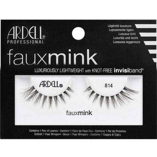 Faux Mink Strip Lash Spiky Medium Length