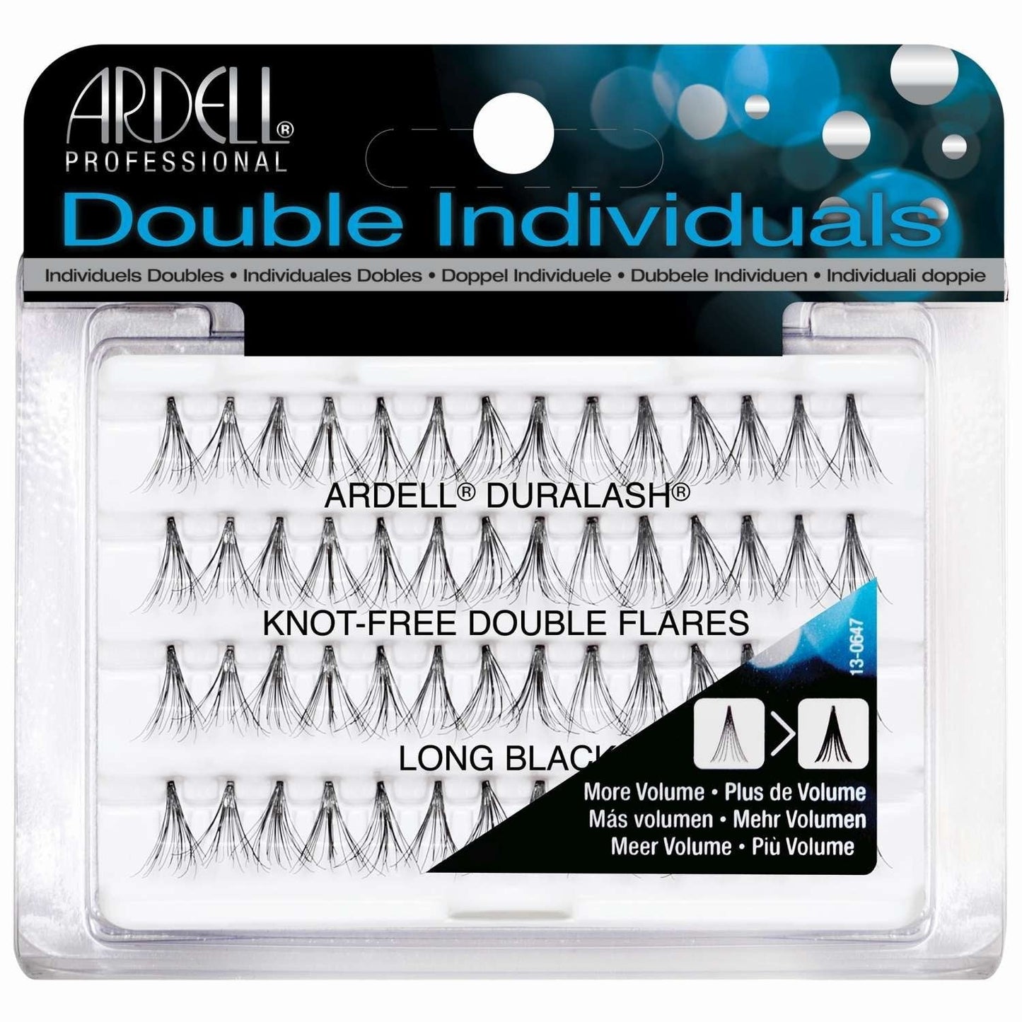 Double-Up Individual Knotted Lashes Long