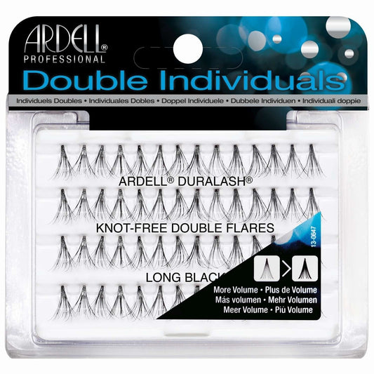 Double-Up Individual Knotted Lashes Long