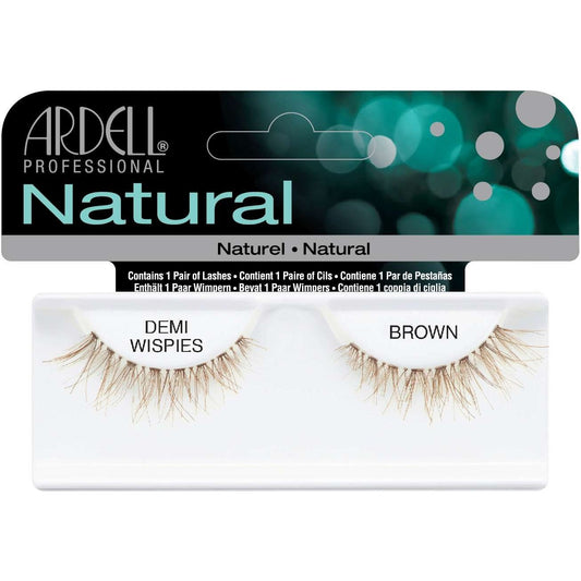 Demi Wispies Strip Lashes Feathered Effect Brown Length