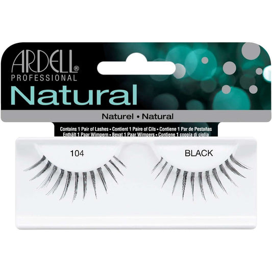 Natural Long Lashes 100% Human Hair Waterproof 104