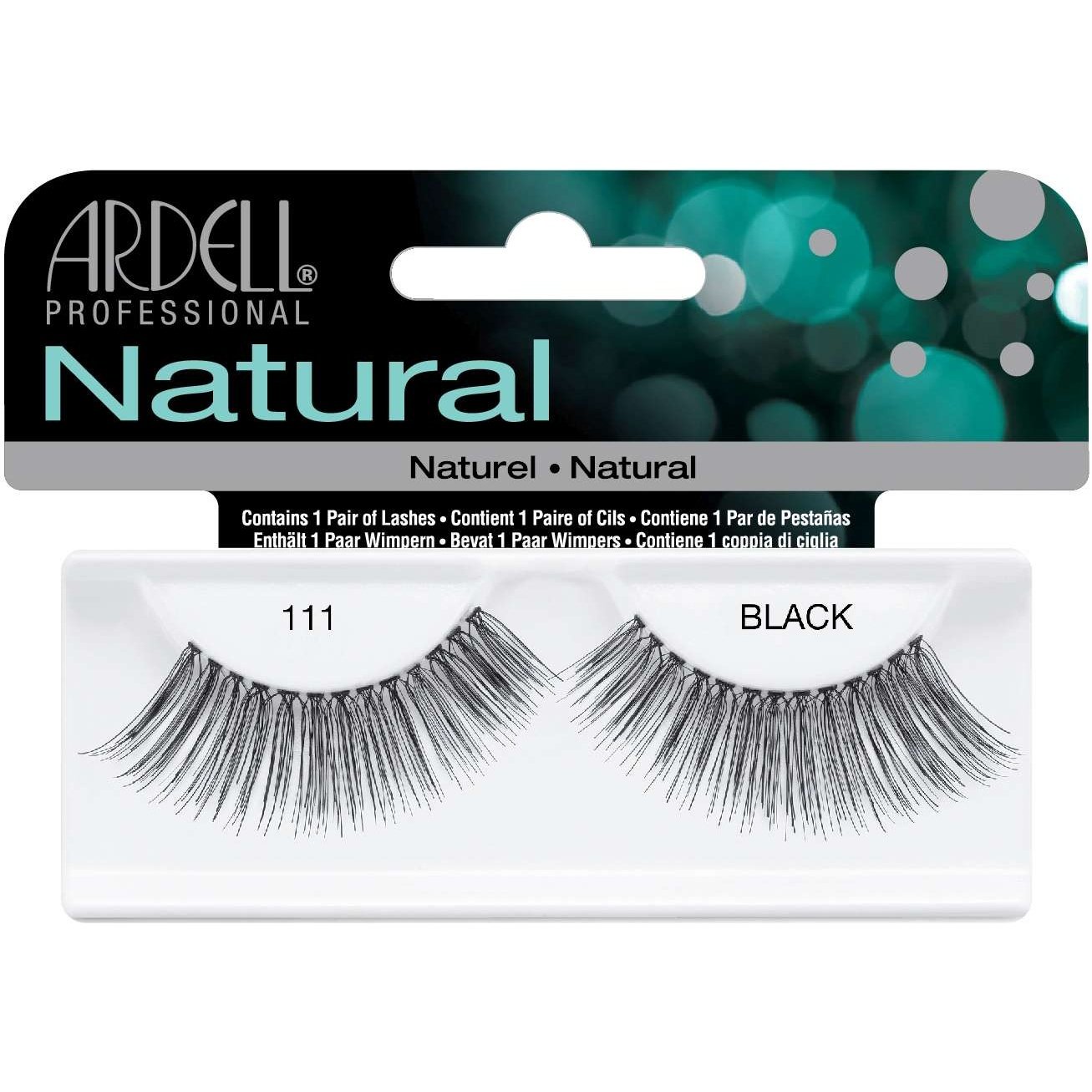 Waterproof 100% Human Hair Eyelashes Length 111