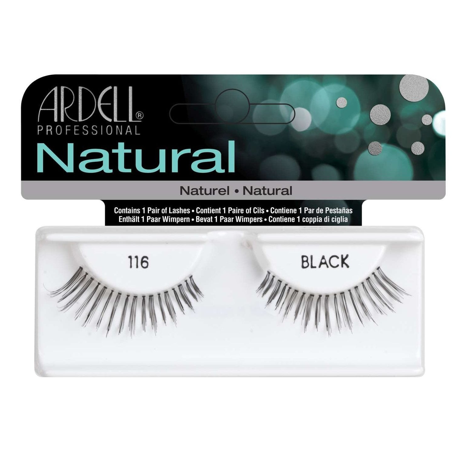 Long Waterproof Eyelashes 100% Human Hair, Style 116