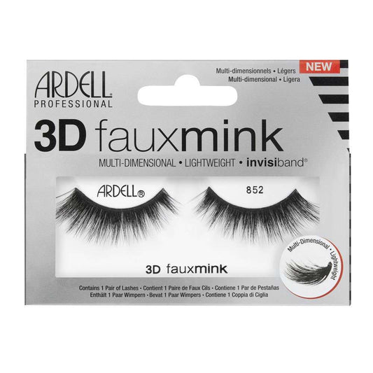 Faux Mink Strip Lash Invisiband Medium Length 852