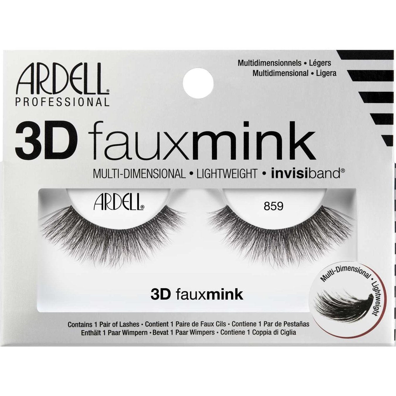 Faux Mink 3D Individual Lashes 859