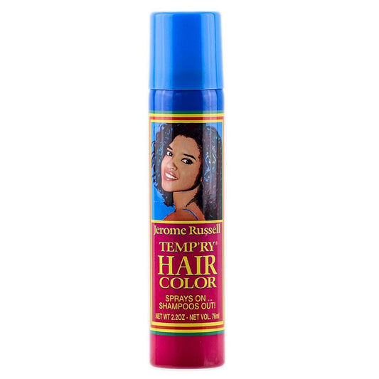 Temporary Hair Color Spray Metallic Silver Quick-Dry