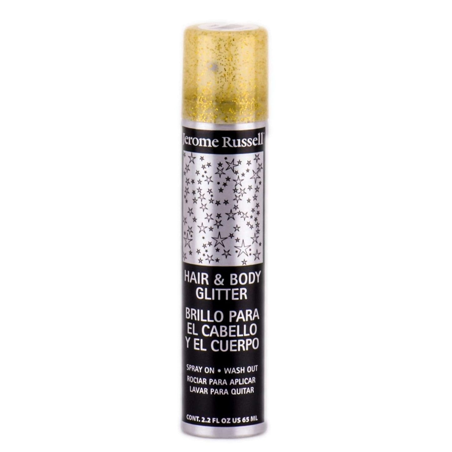 Temporary Gold Glitter Spray Travel Size
