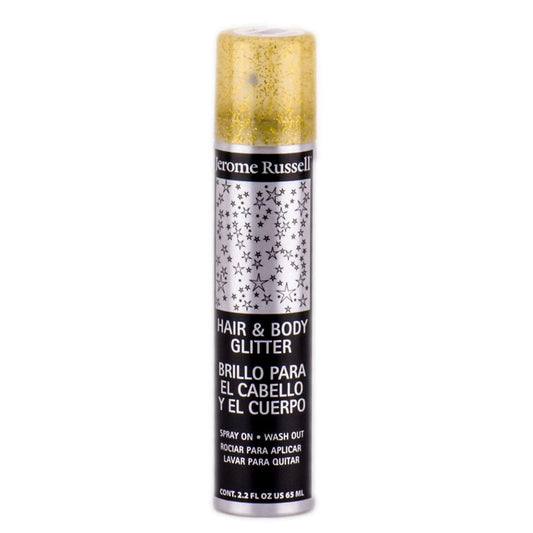 Temporary Gold Glitter Spray Travel Size