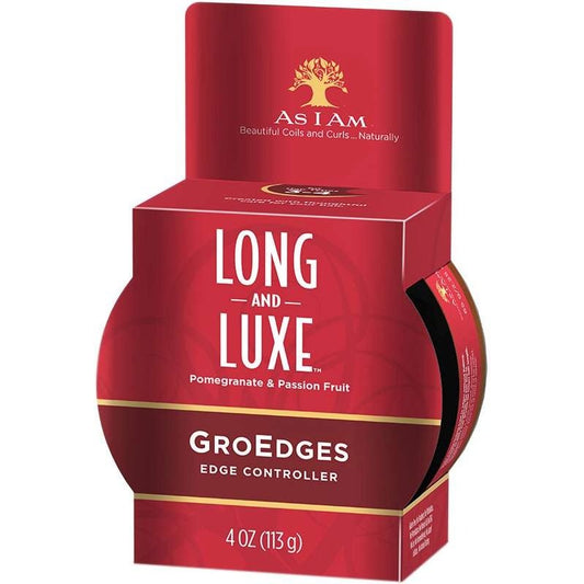 As I Am Edge Control Gel with Pomegranate and Passion Fruit