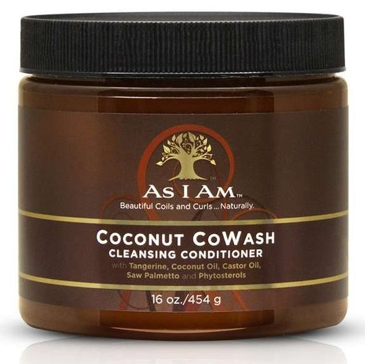 As I Am Coconut Co-Wash Cleansing Conditioner for Curly, Wavy, Coily Hair